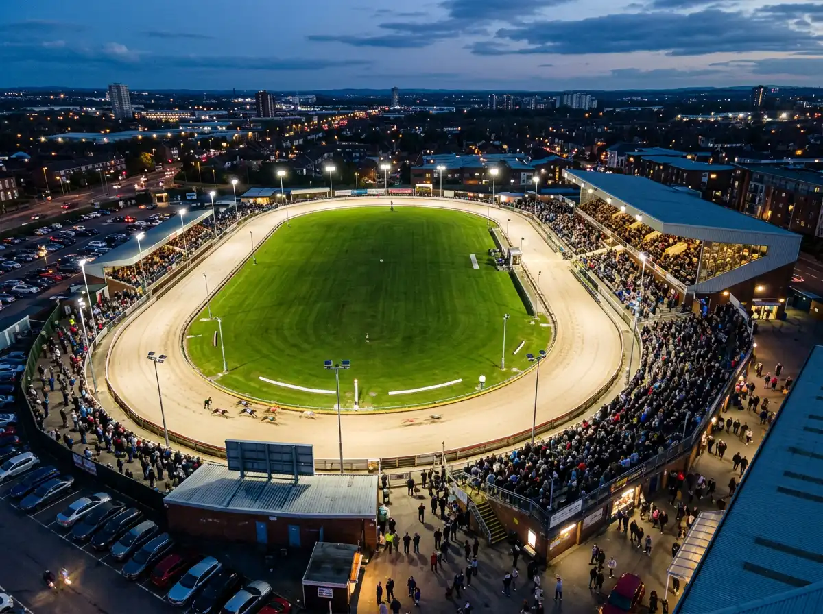 Greyhound racing market size chart showing global revenue and UK turnover